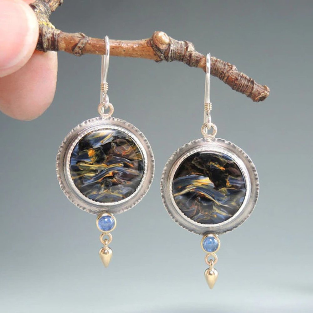 Bohemian - Hand Painted Earrings